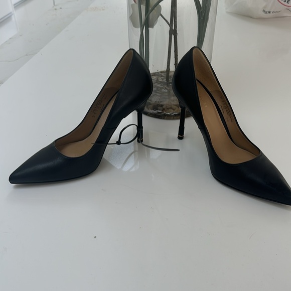 ALLSAINTS Nova Court Pumps in Black 7 - Picture 4 of 5